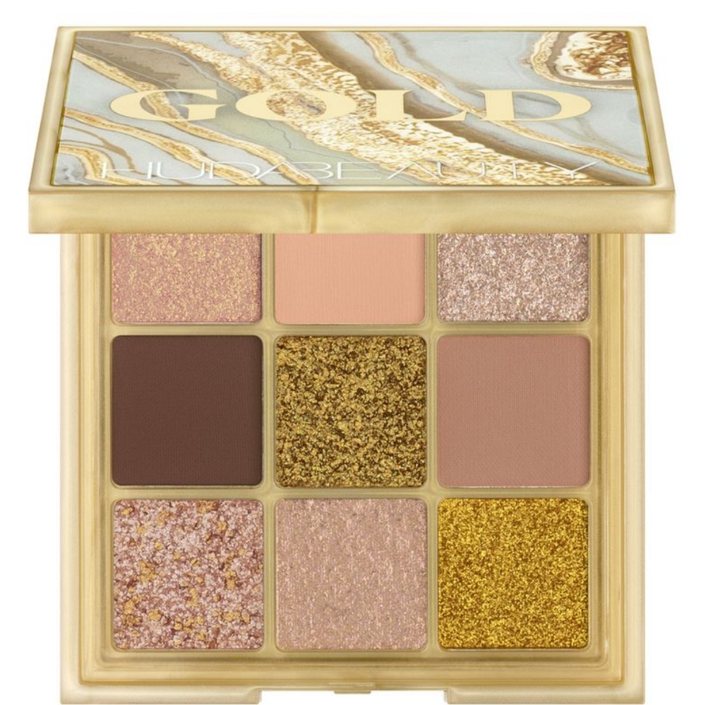 HUDA BEAUTY Gold Obsessions Eye Palette RARE U.K.